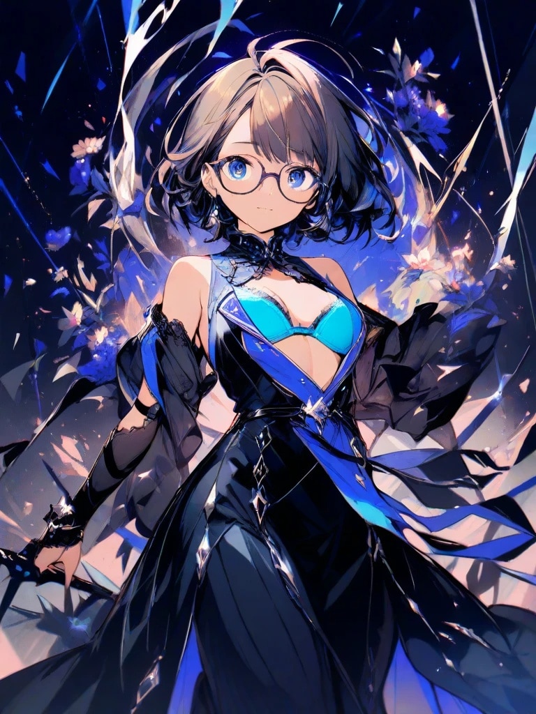 Blue flower