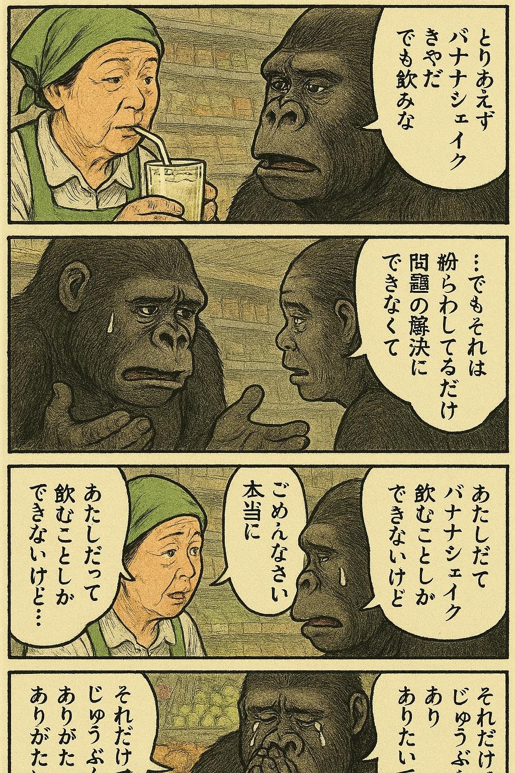 センチメンタルゴリラの対処法