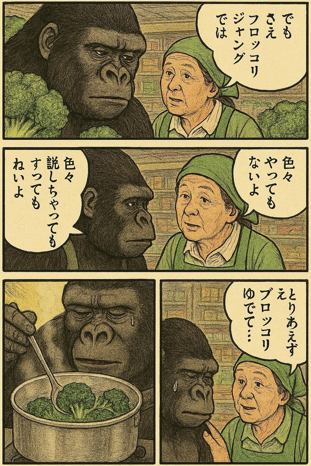 センチメンタルゴリラの対処法