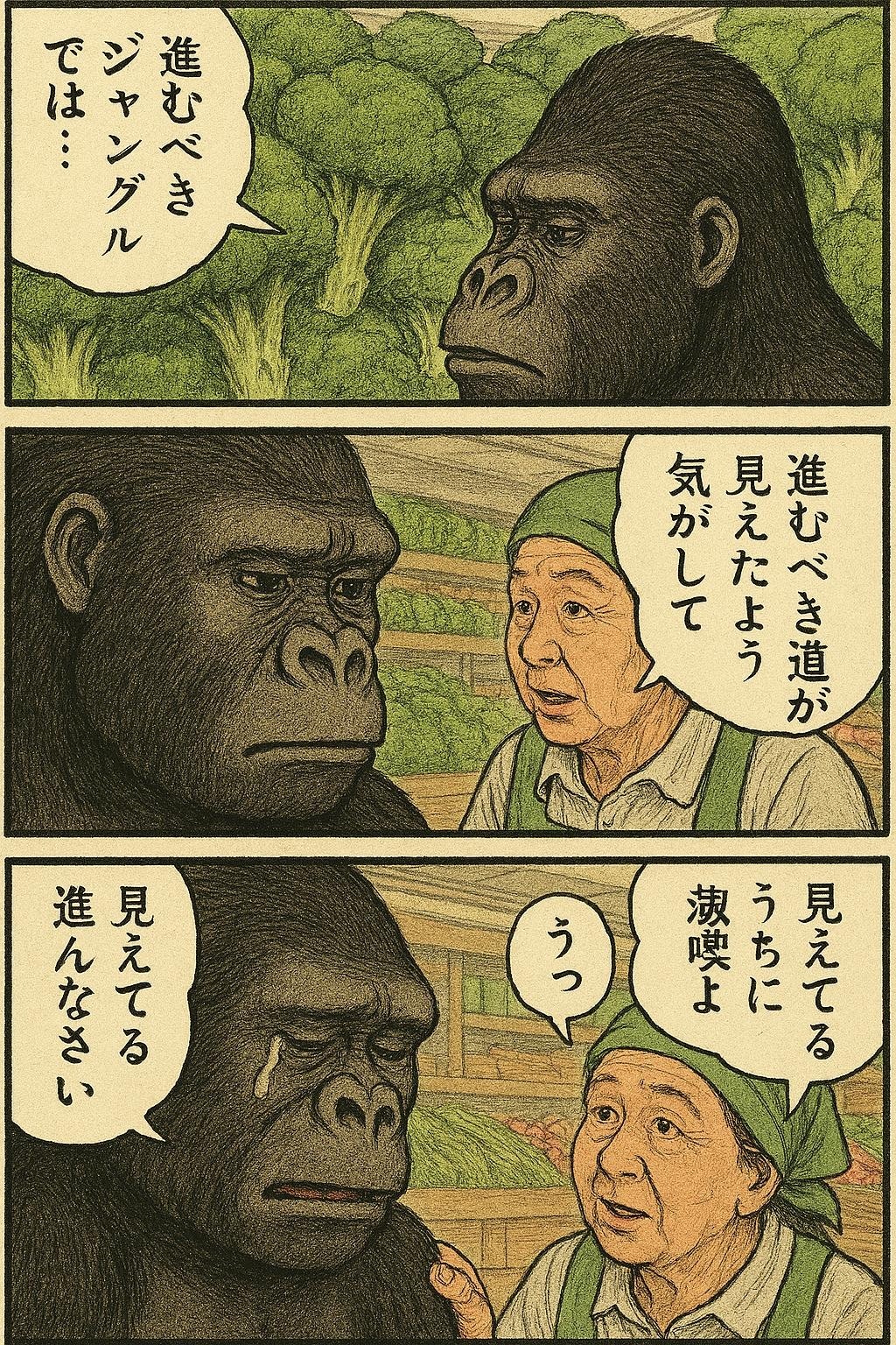 センチメンタルゴリラの対処法