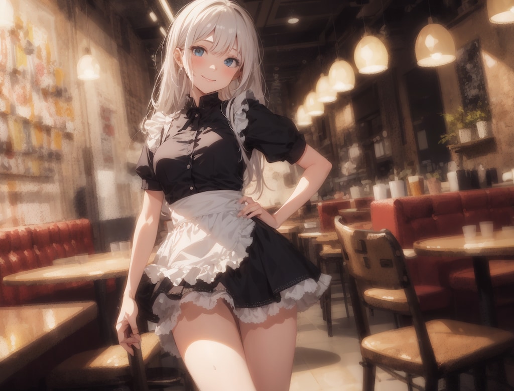 カフェ店員さん