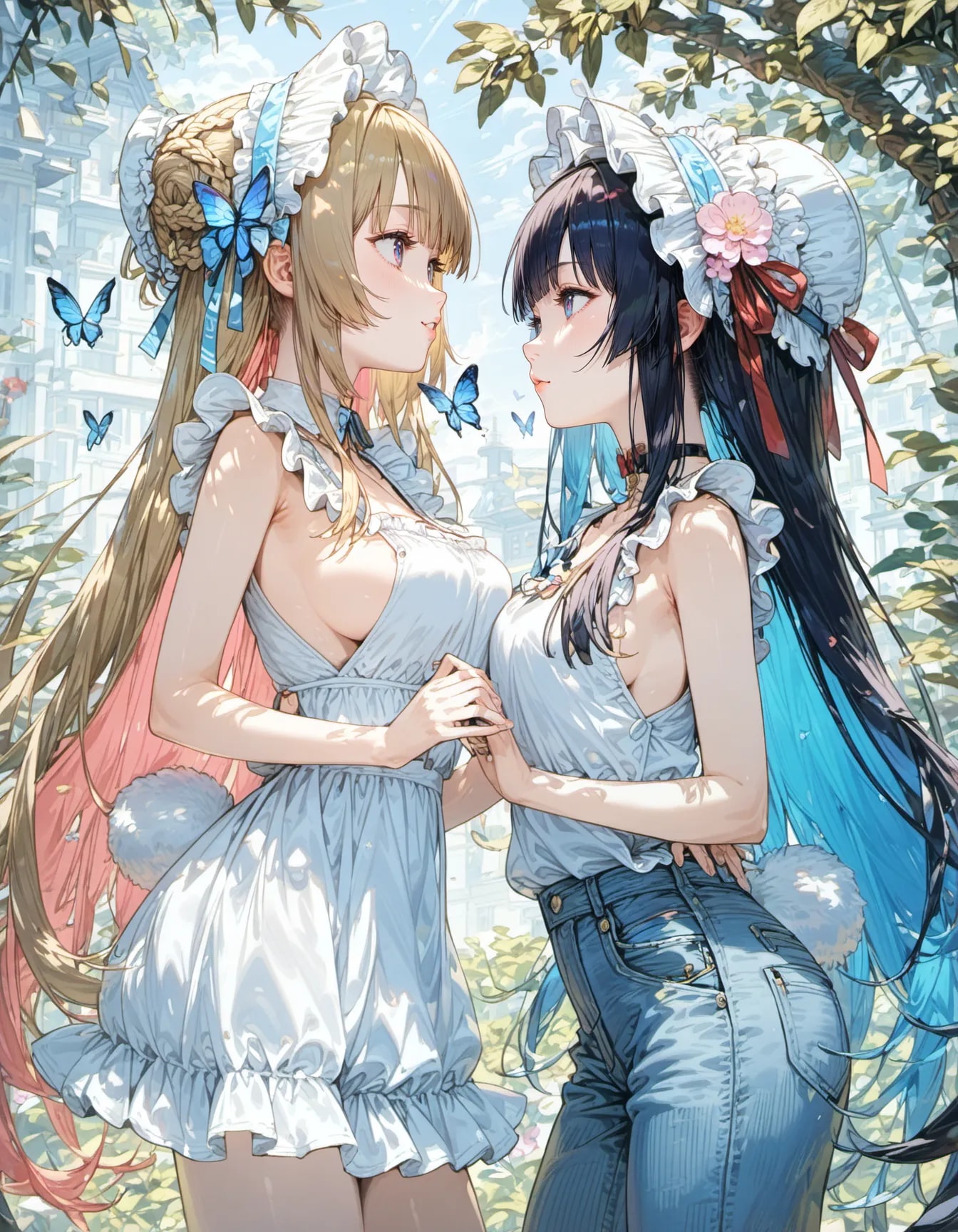 When Butterflies Hold Their Breath