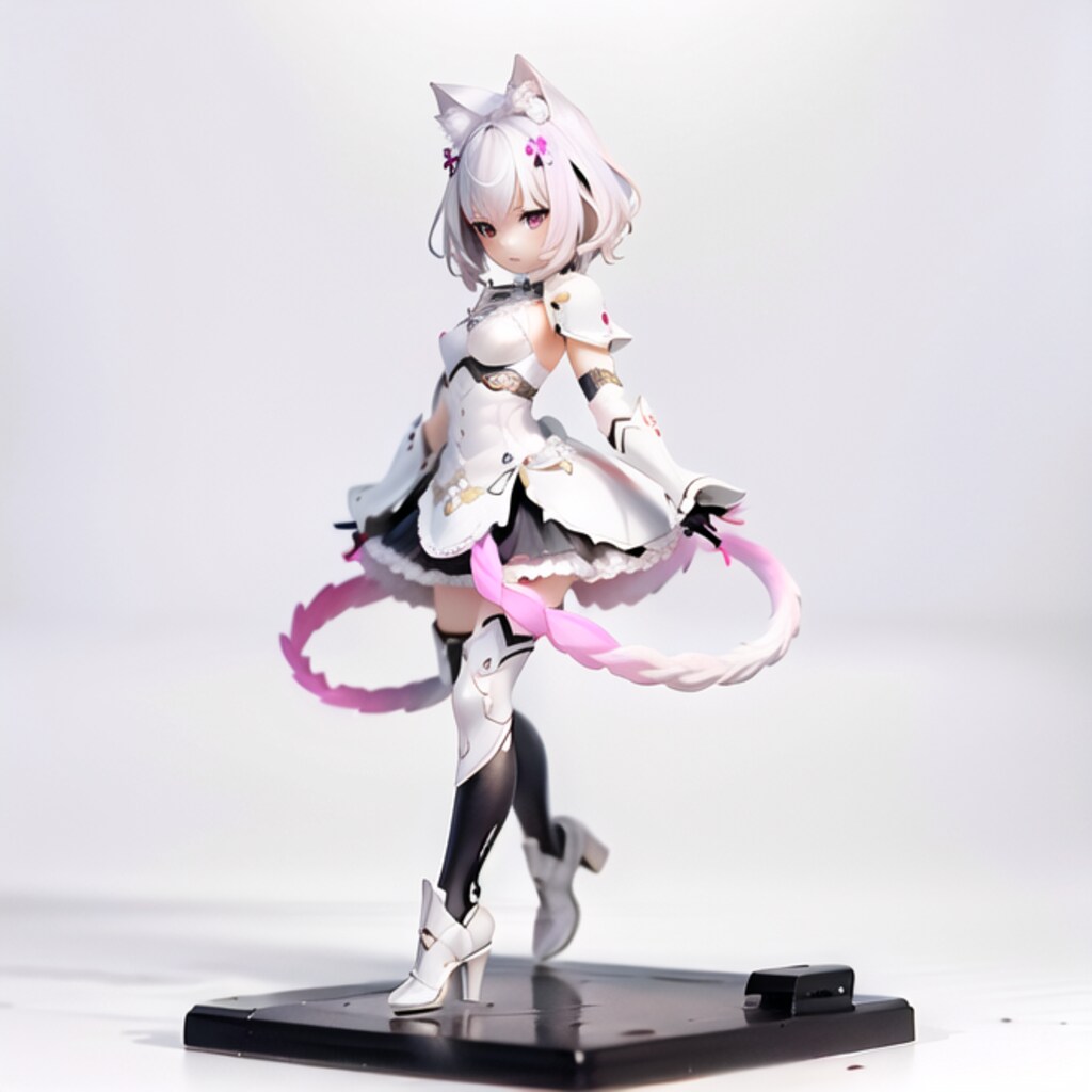 猫耳フィギア