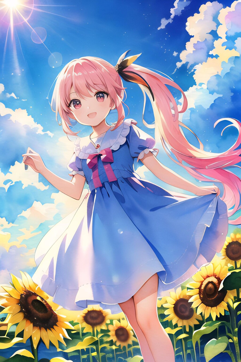 ひまわり畑🌻