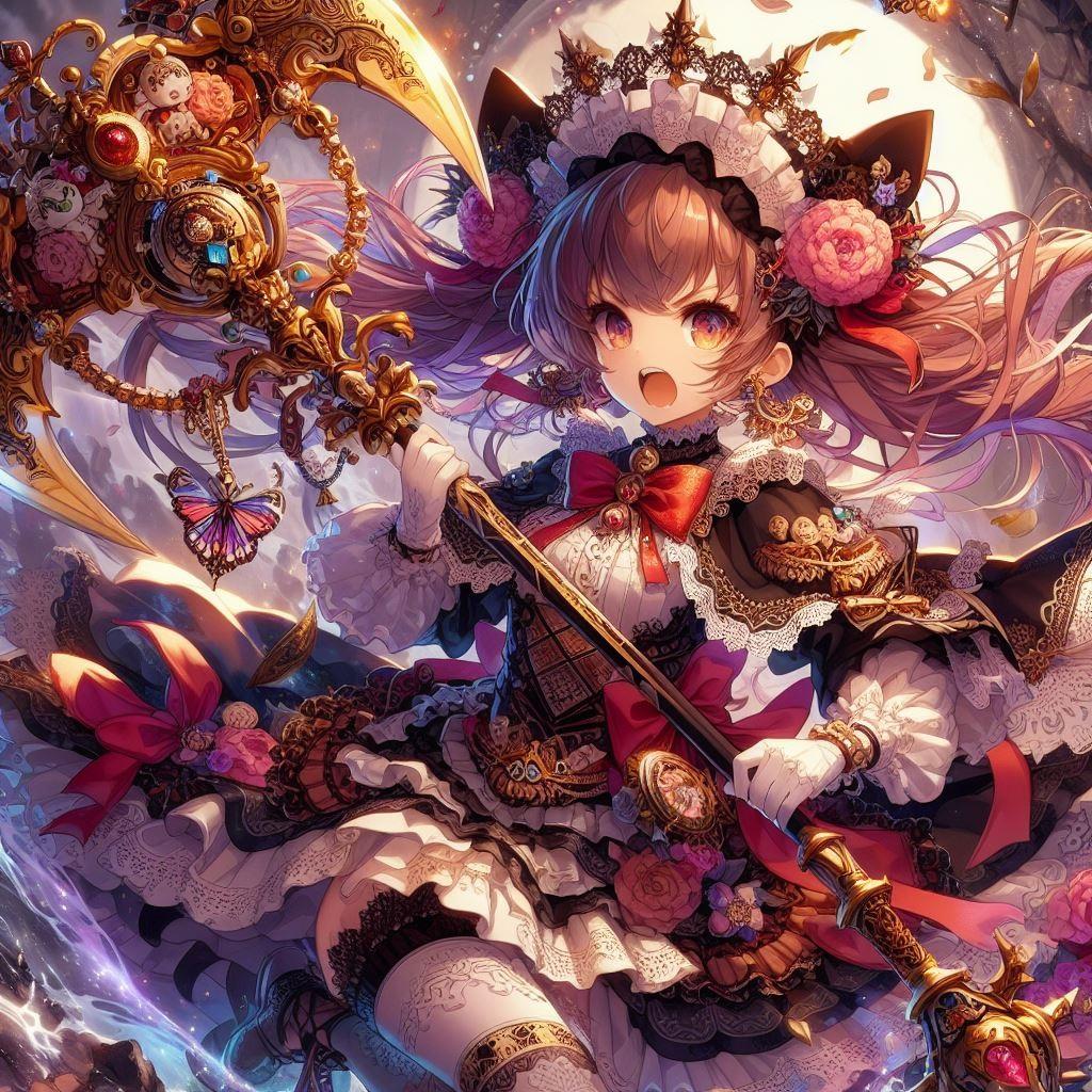 戦うメイドさん
