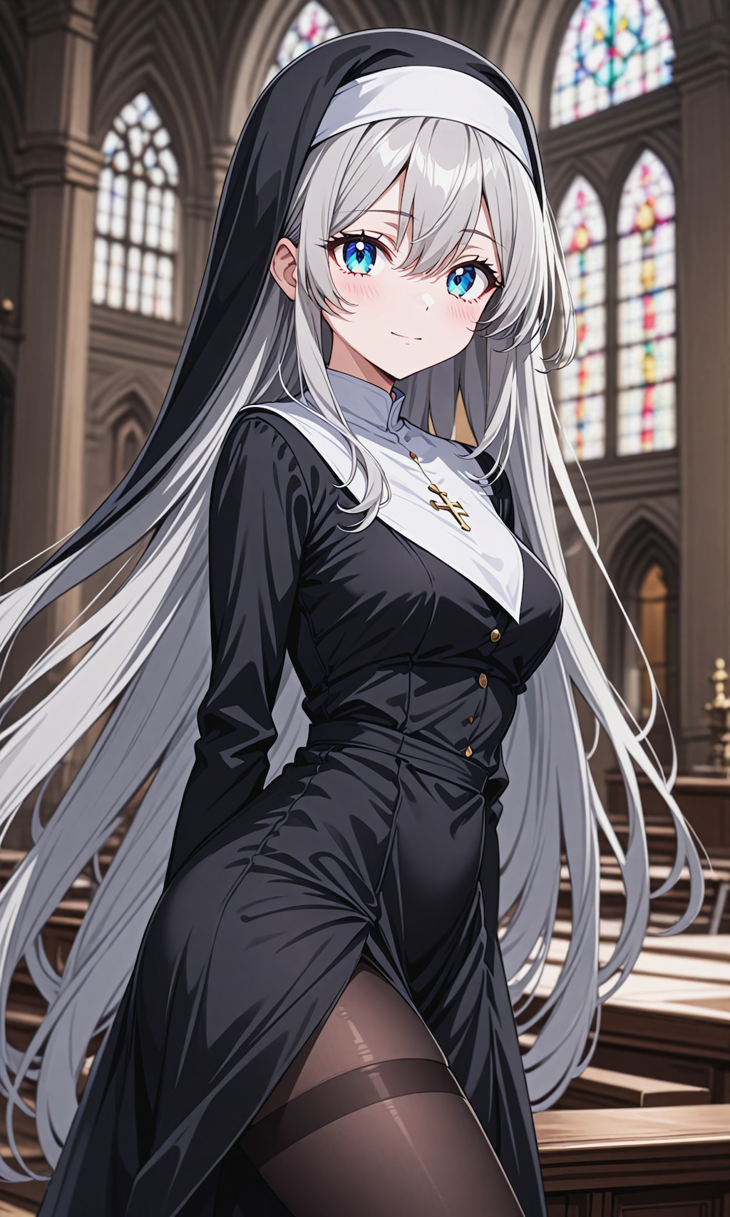 教会とシスター