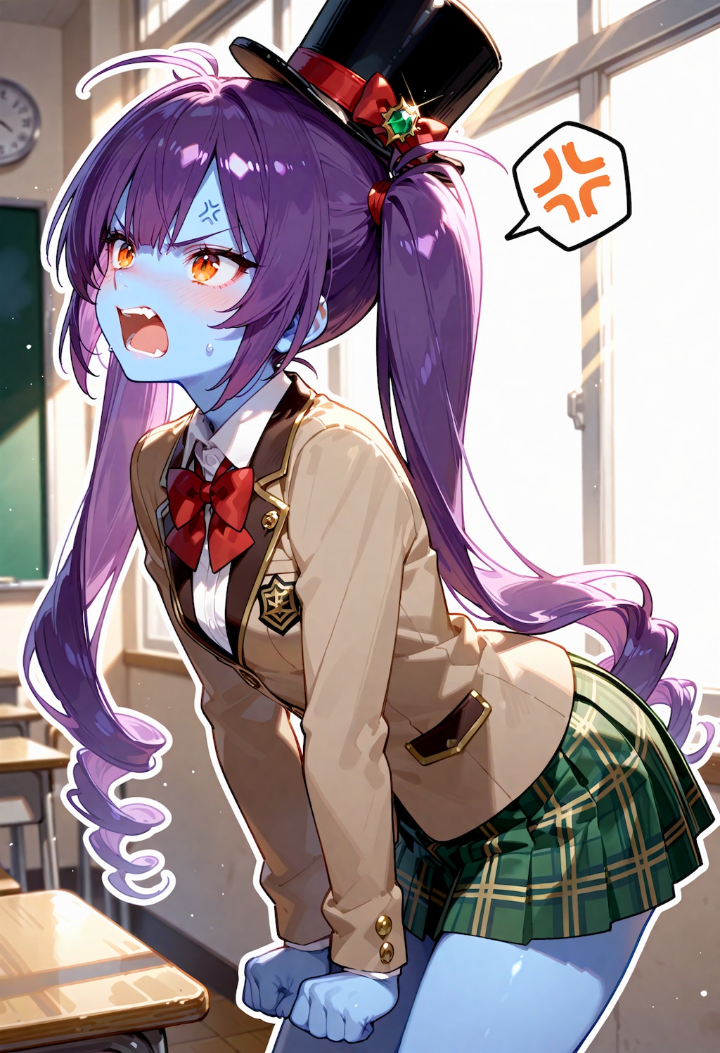 日常のシルクハットちゃん。