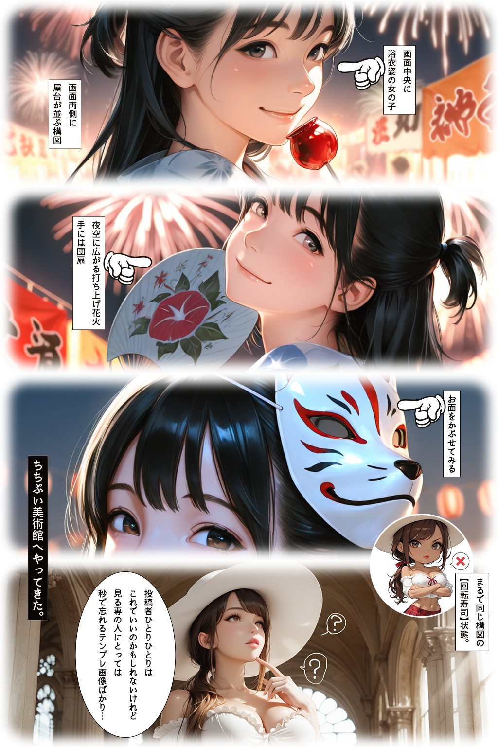 Chi-Chi-Pui Art Museum（ちちぷい美術館へやってきた。【えも言えぬ！テンプレ夏祭り - 本日も大好評開催中。篇】）