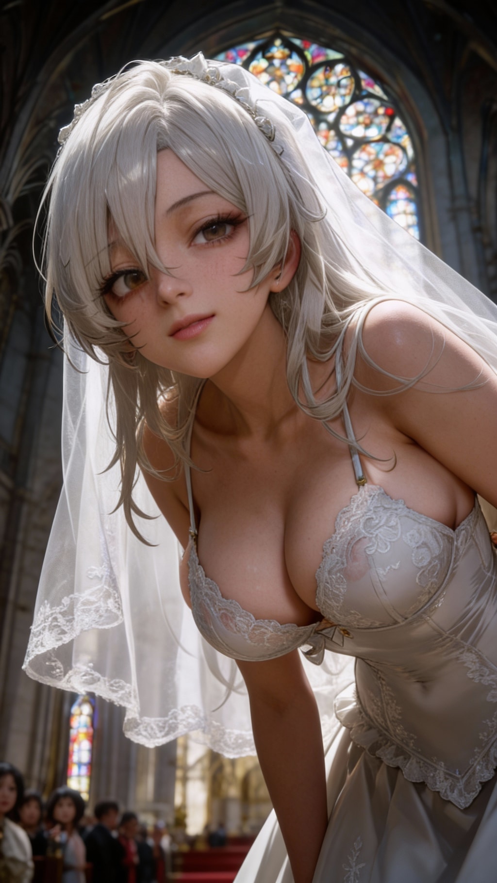 「　ええ　っとお　・・・　おばあちゃん　♡ ✨　・・・　」