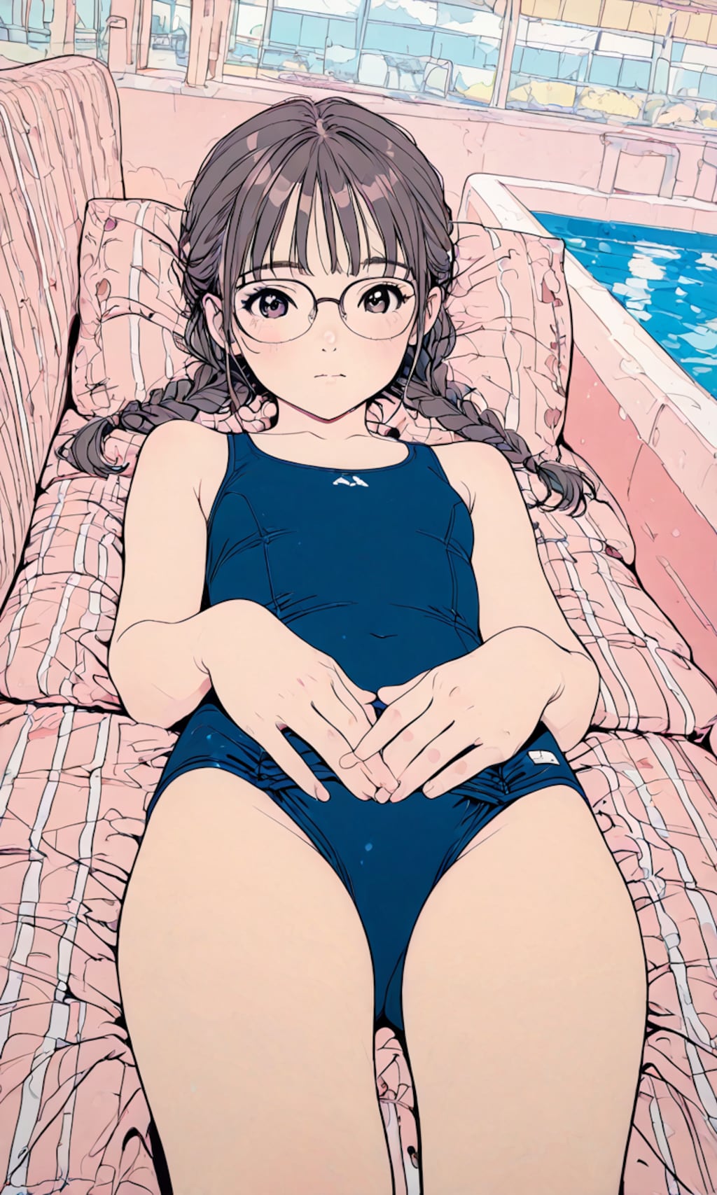 はい、スク水ですよ