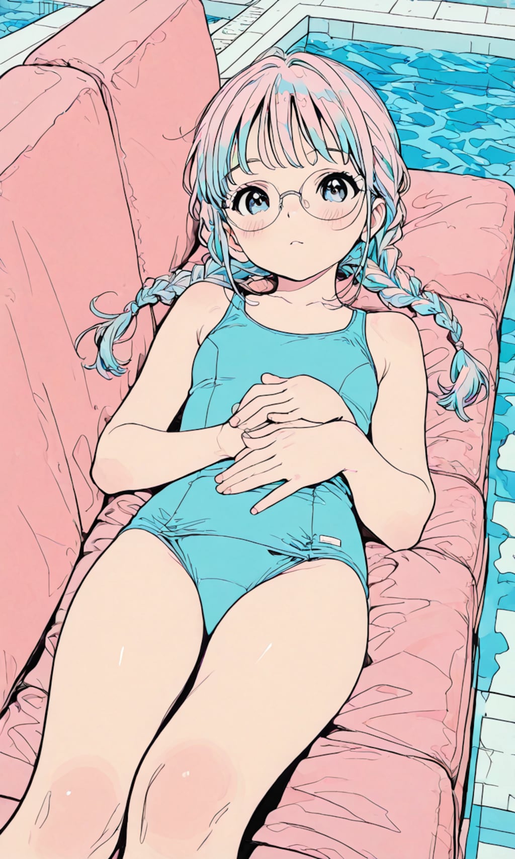 はい、スク水ですよ