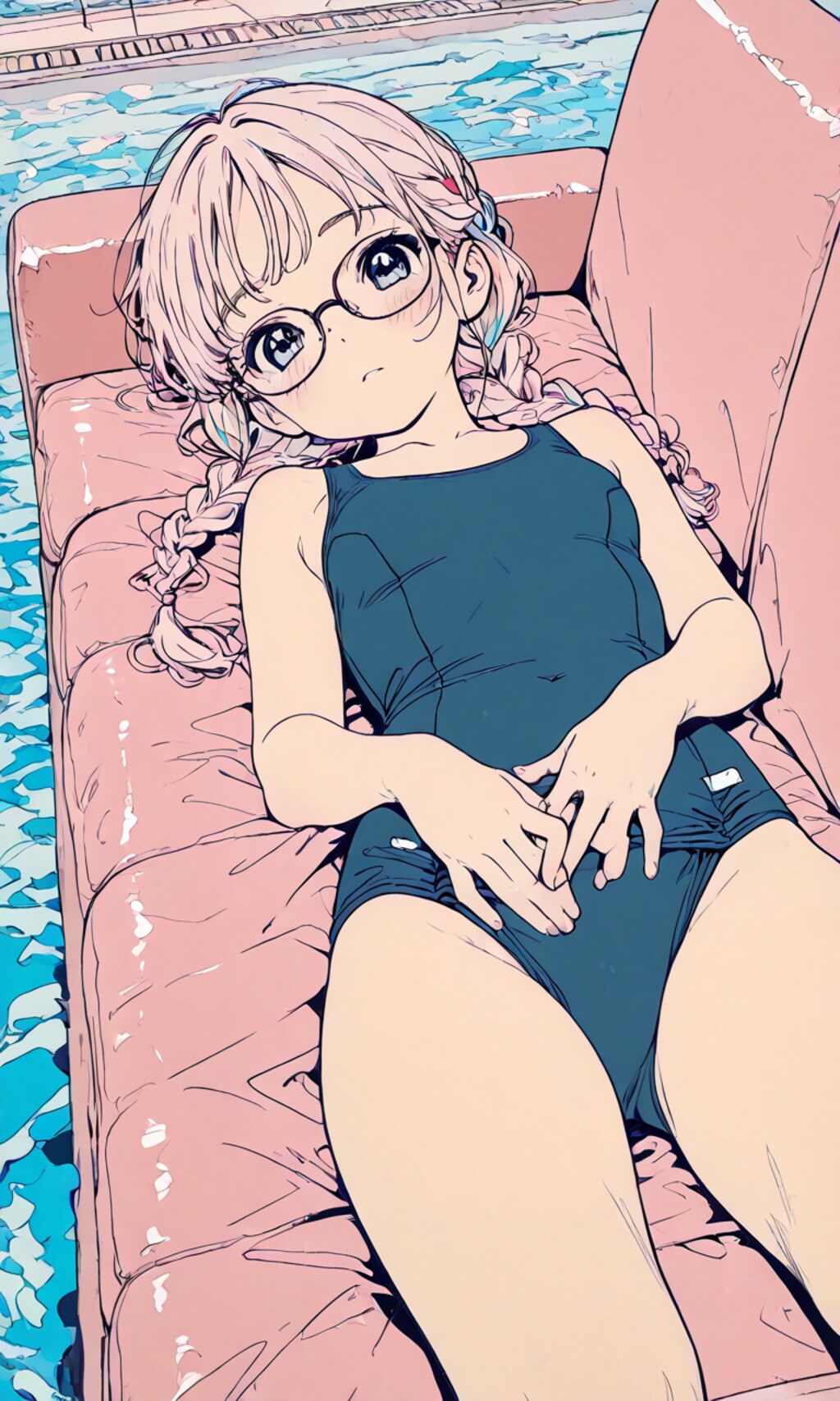 はい、スク水ですよ