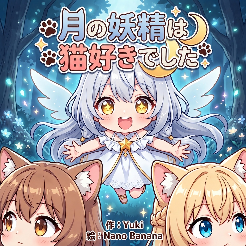 月の妖精は猫好きでした🐾