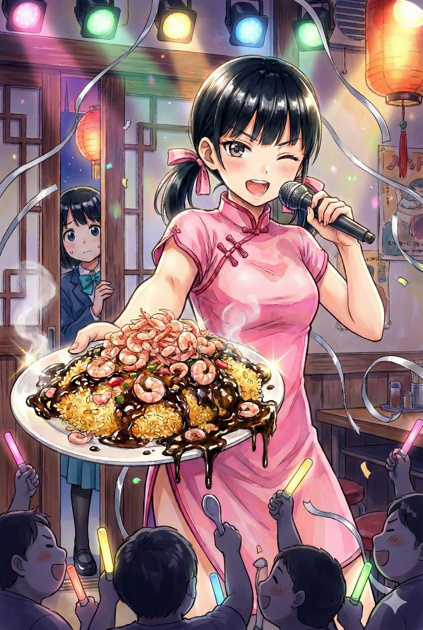 漆黒チャーハンでぬまぬまキュン♡