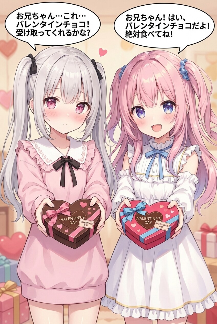 ダブルアタック🍫🍫 | の人気AIイラスト・グラビア