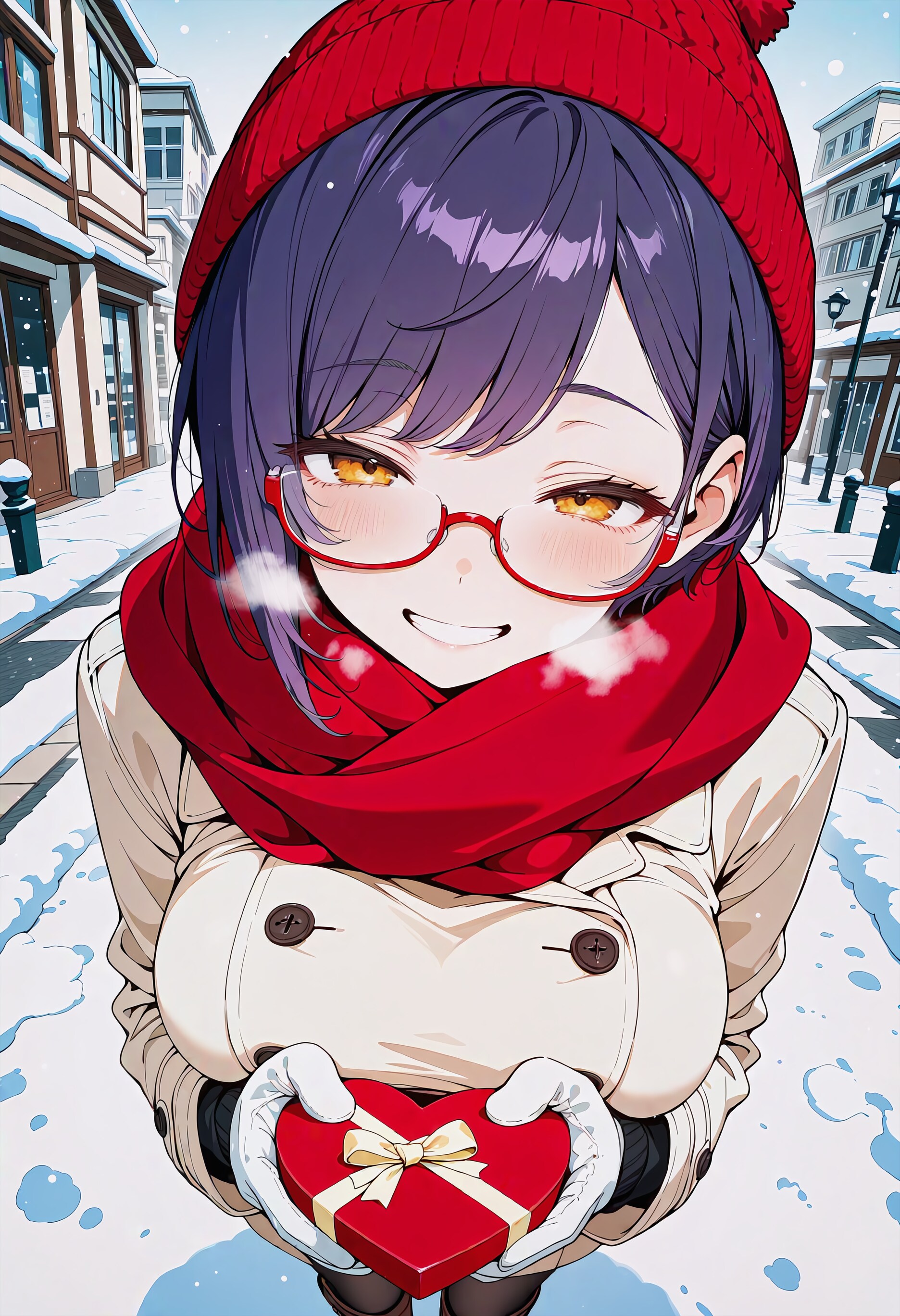 ハッピーバレンタイン♡ だいすき♡ | の人気AIイラスト・グラビア