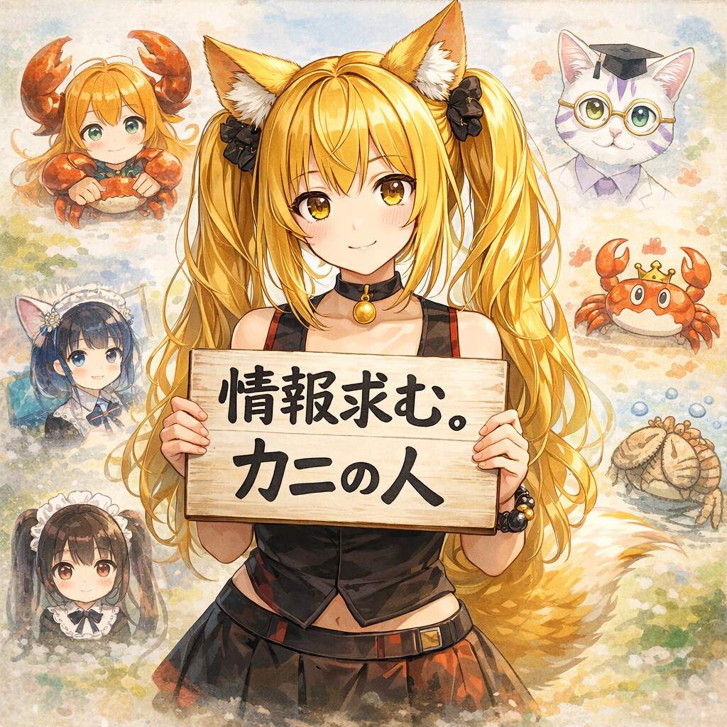 ゆるぼ：カニの人 | の人気AIイラスト・グラビア