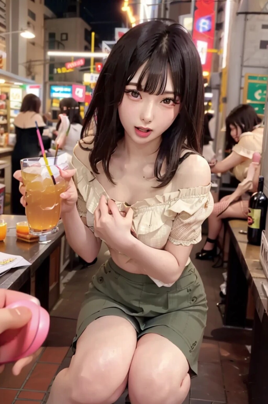 ギャル飲み_リモートバイブオン/オフ