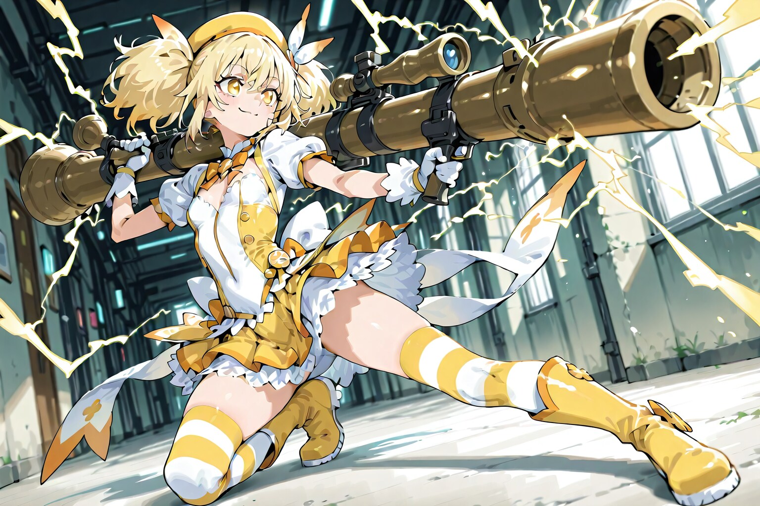 雷の魔法少女
