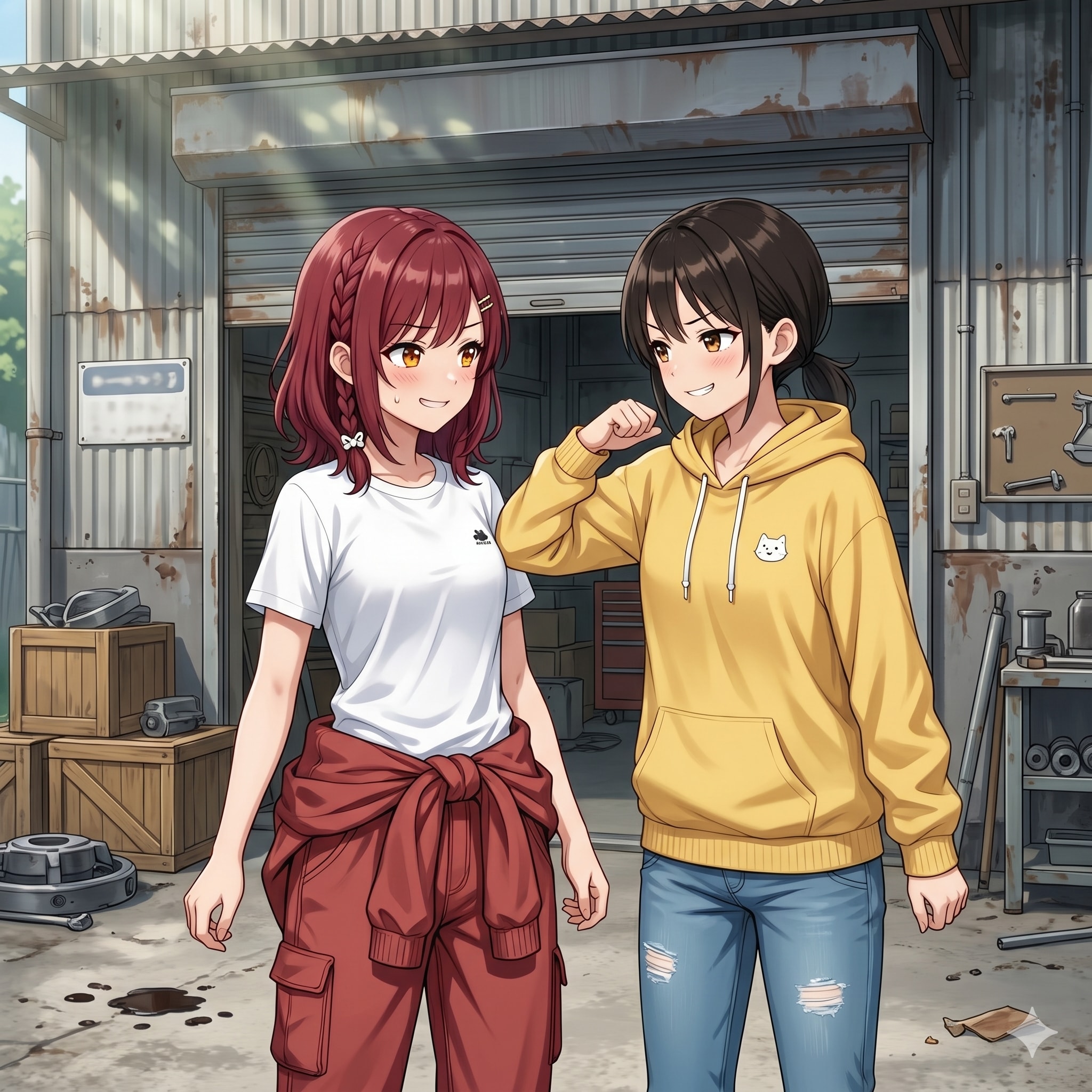 くららちゃんに絡まれるオレ | の人気AIイラスト・グラビア