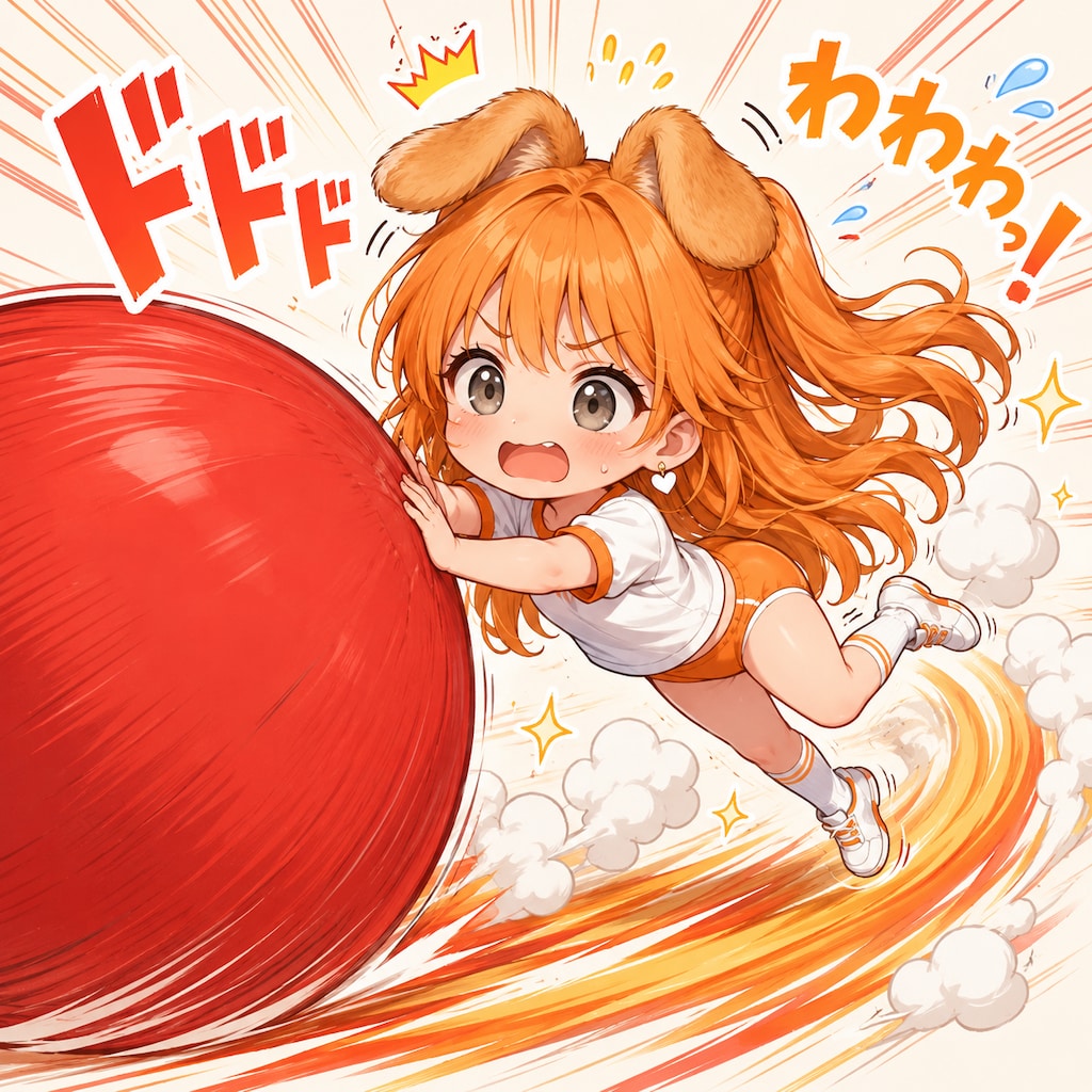 オレンジブルマ。