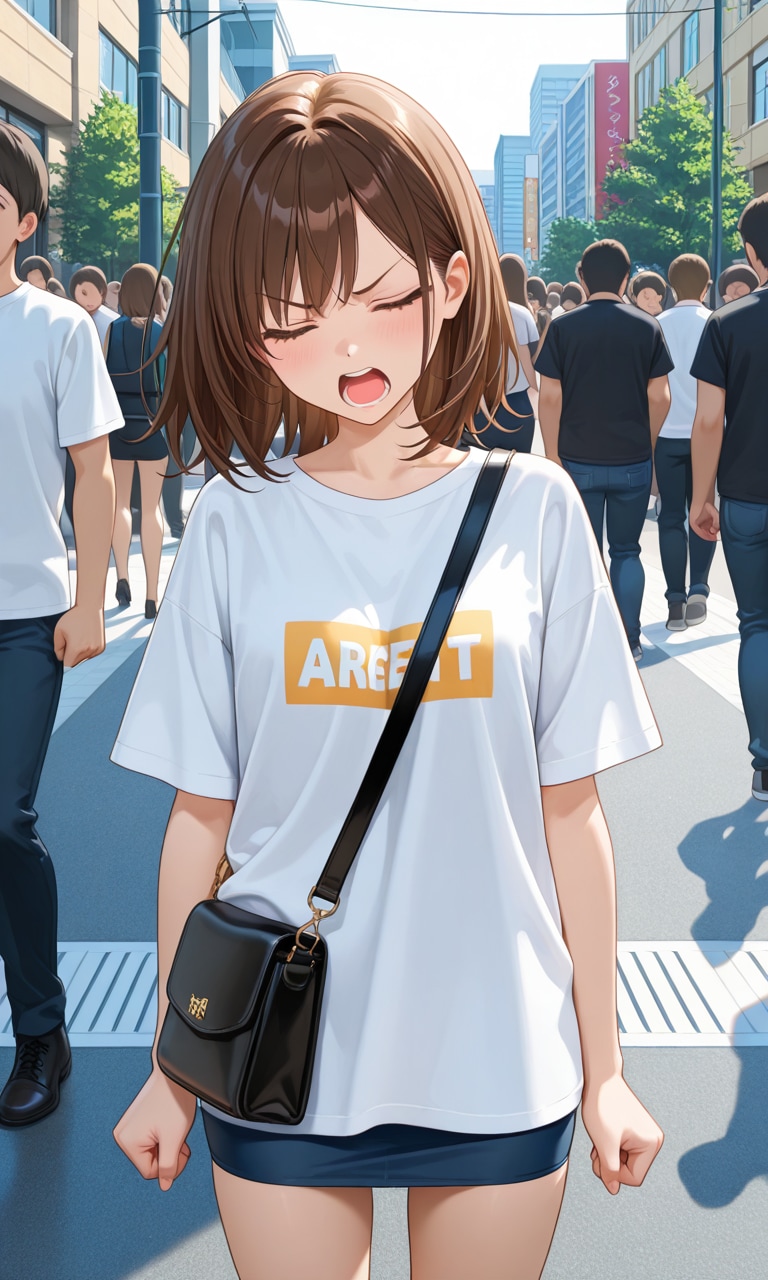 色んなシチュエーションで女の子に「バカ」と言われる | の人気AIイラスト・グラビア