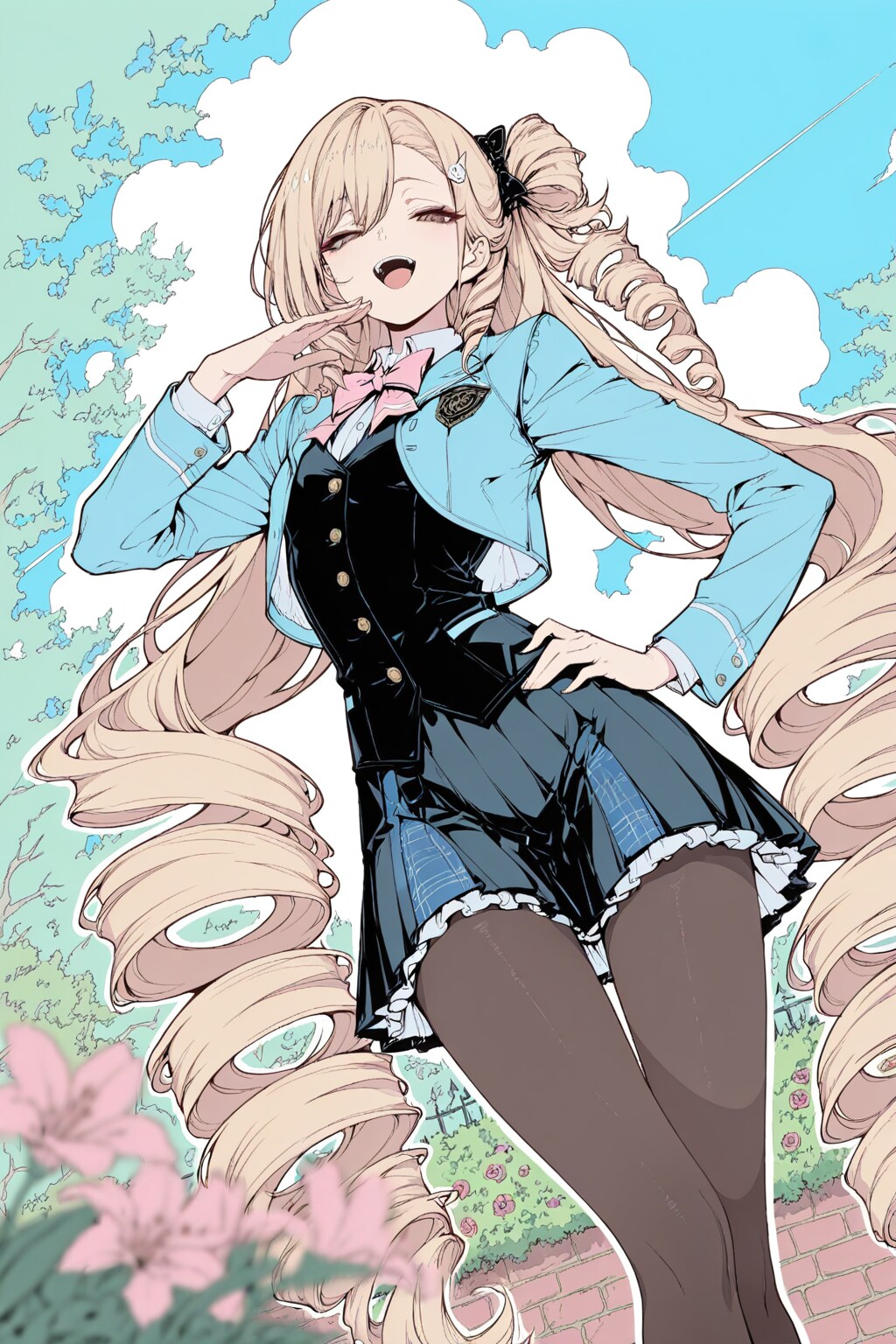 (APRICOT)金髪ツインドリルお嬢様