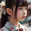 顔シリーズ - 花 5枚目