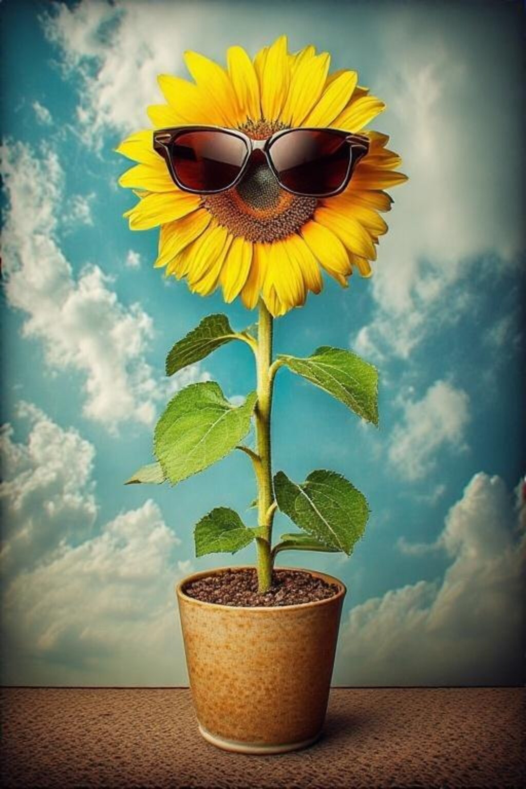 サングラス向日葵