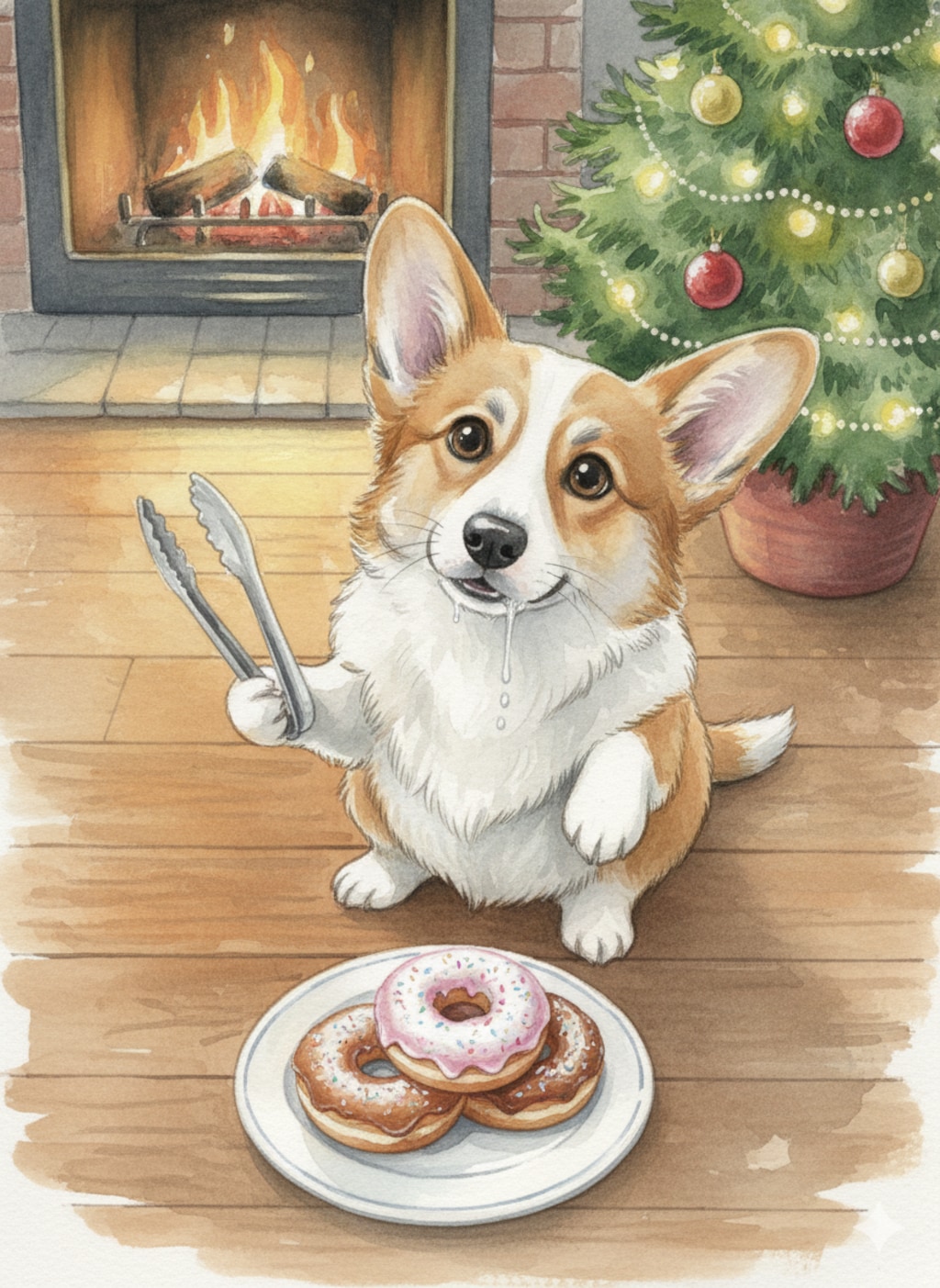 ちゃんと待てる。