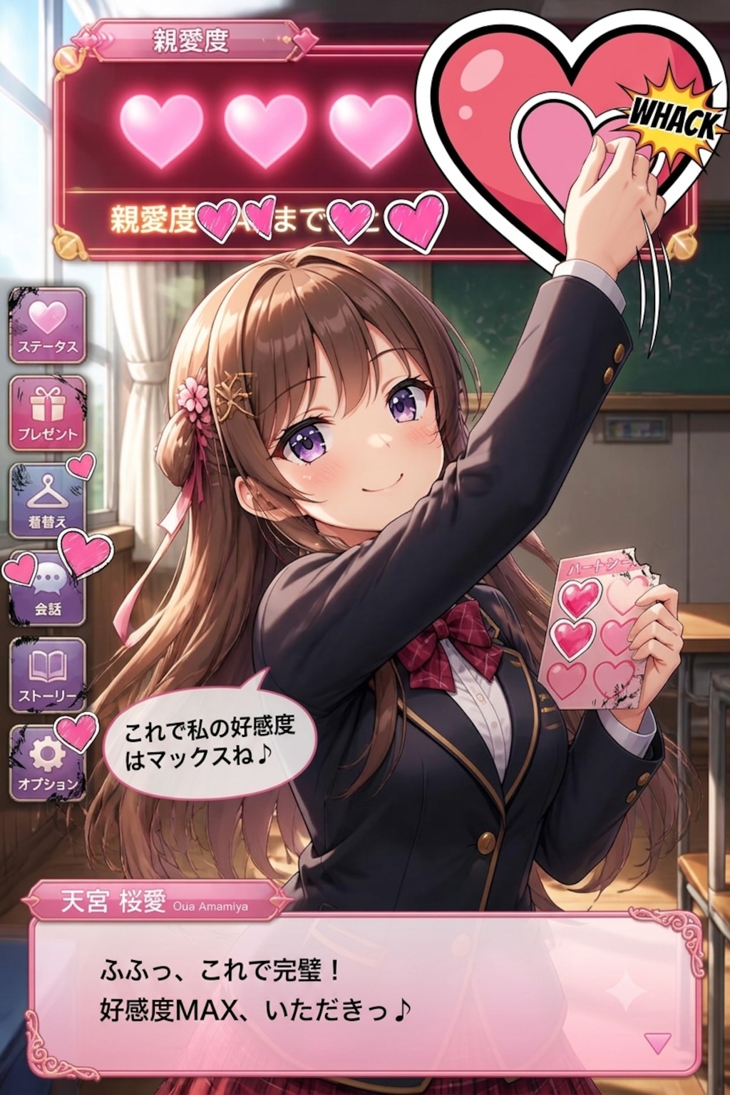 好感度シール偽装