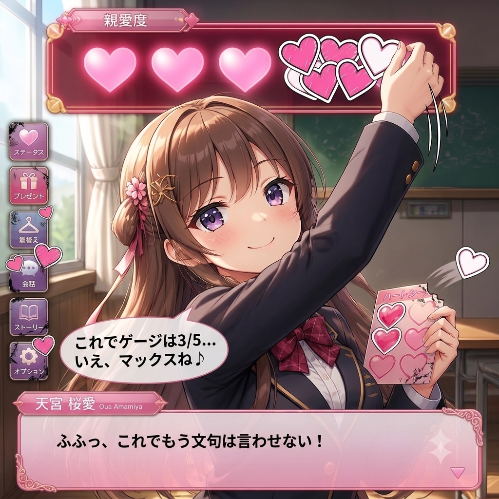 好感度シール偽装