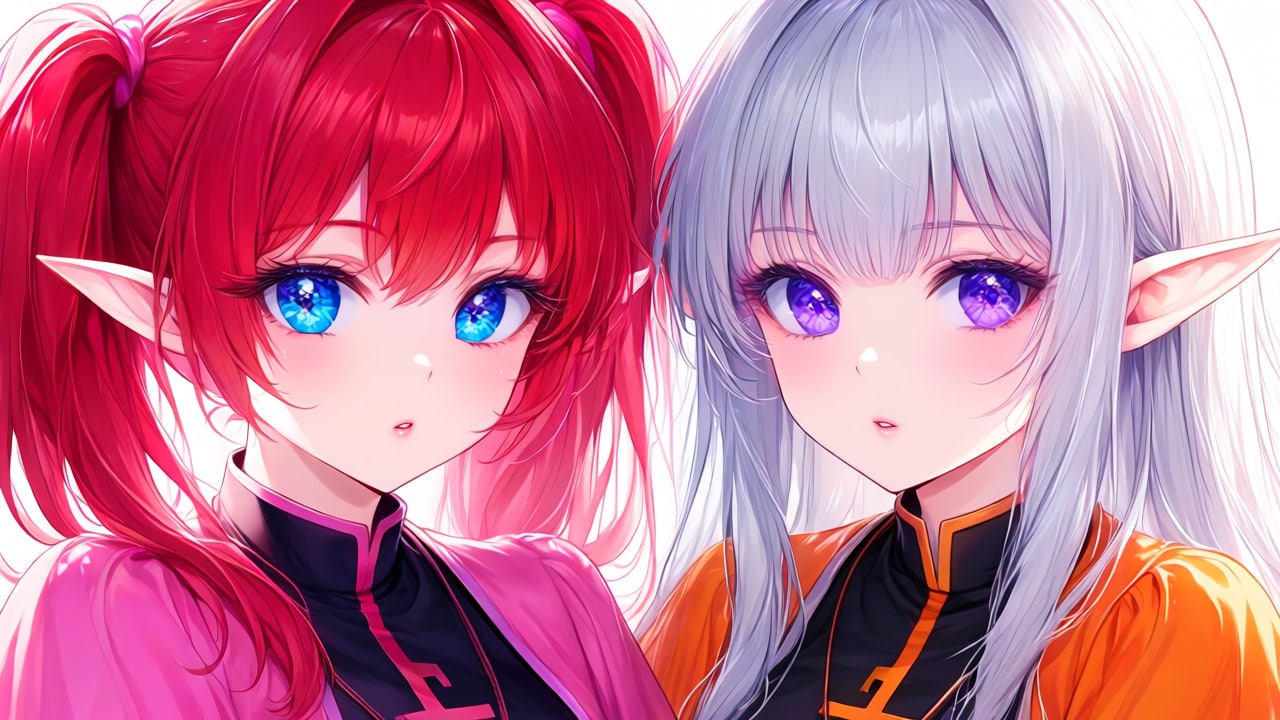 モニカとリリアン | の人気AIイラスト・グラビア