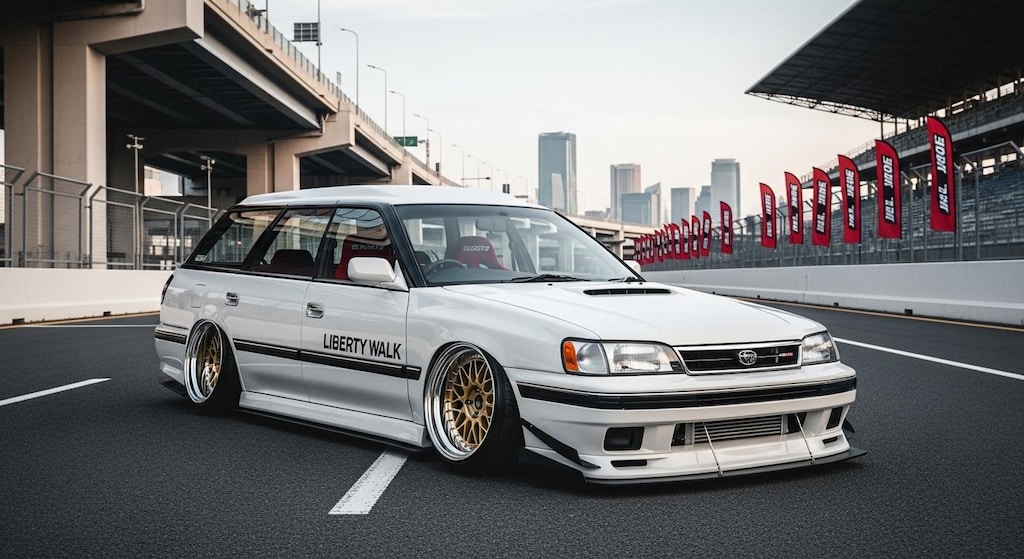 リバティーウォークレガシィツーリングワゴン