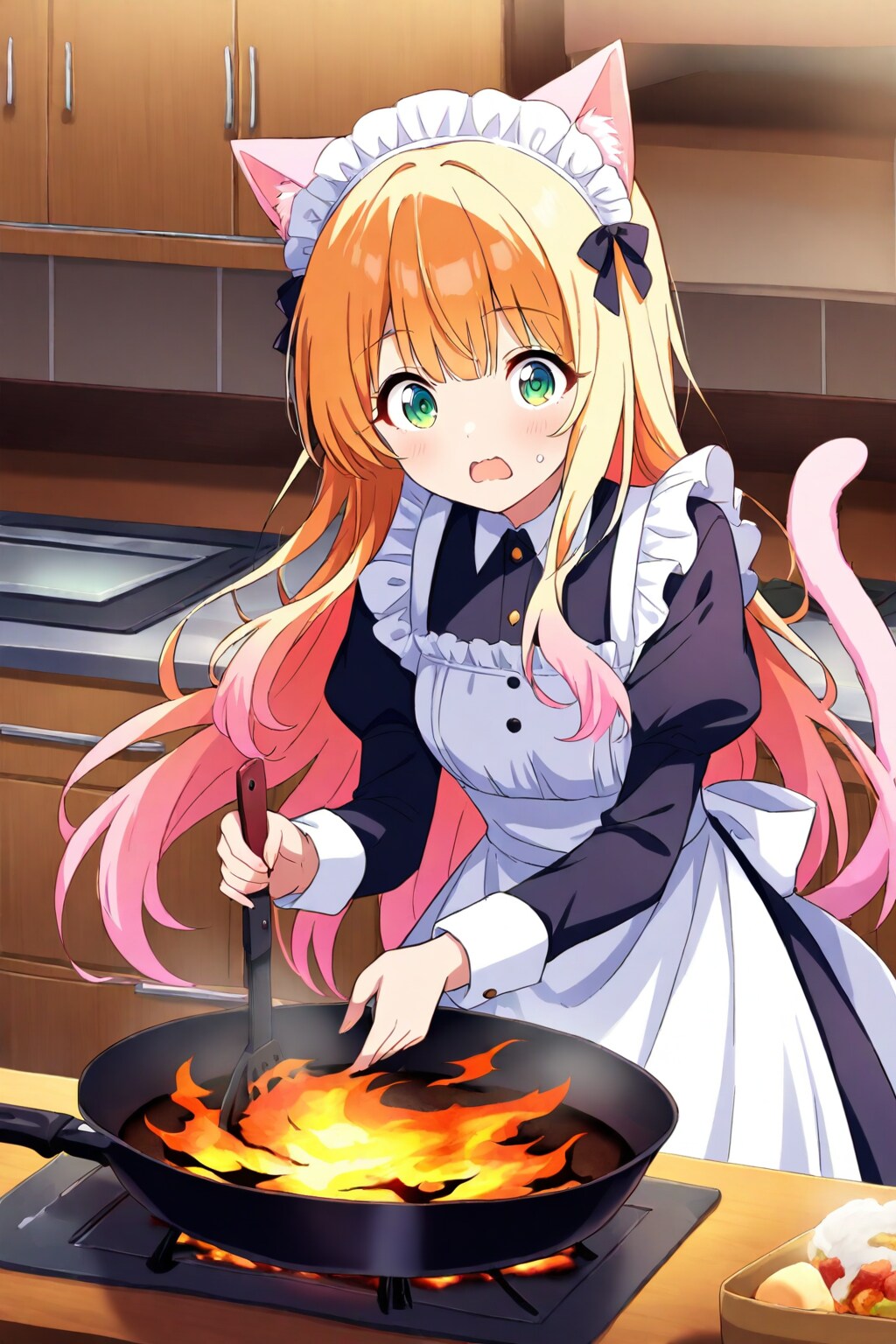 燃えてしまいます。