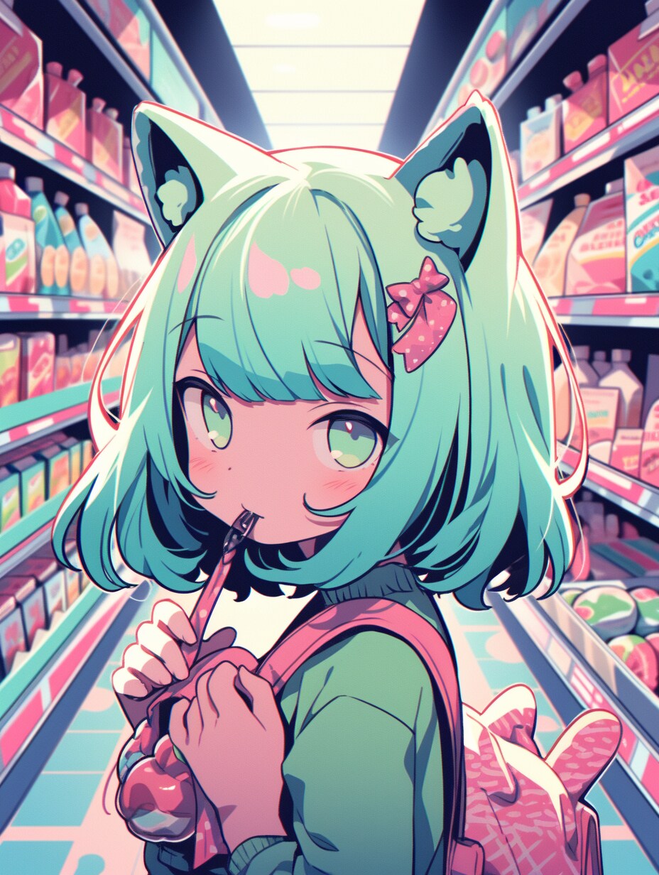 キャンディグリーン
