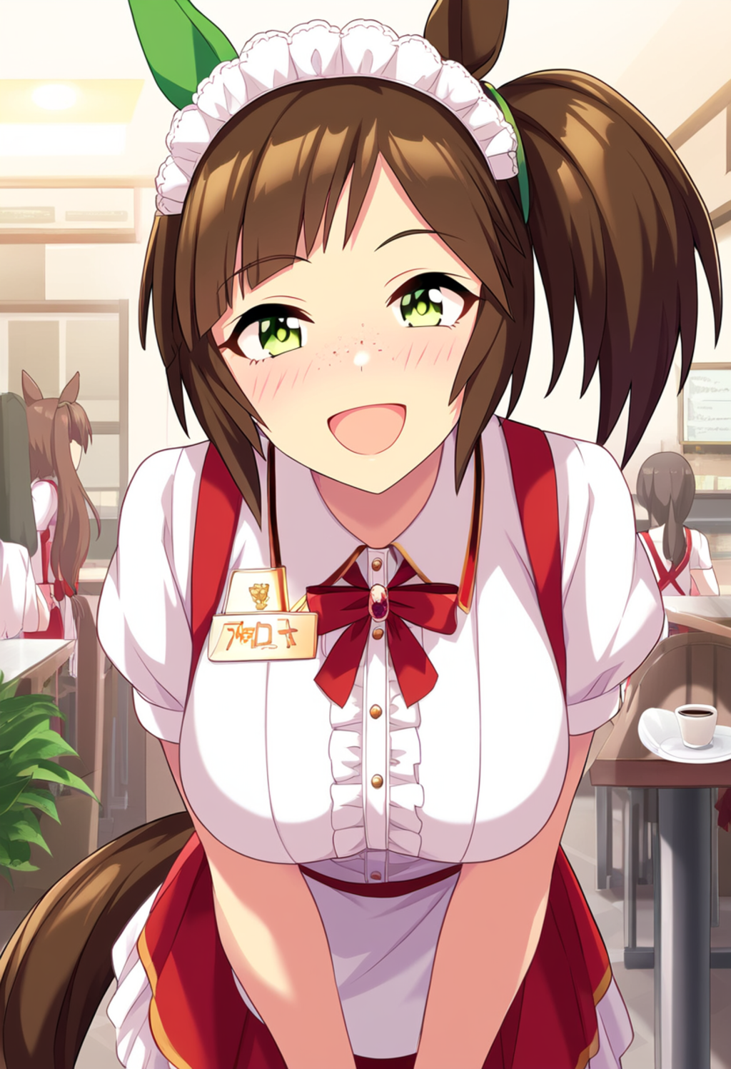 アイネス「いらっしゃいませなの～♪」