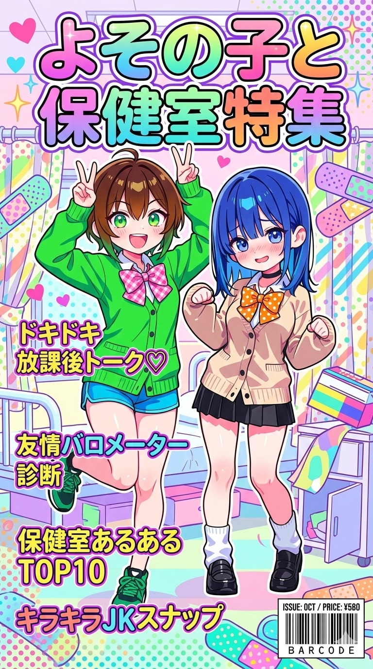 よその子の琴音ちゃんと眞琴っちゃん | の人気AIイラスト・グラビア