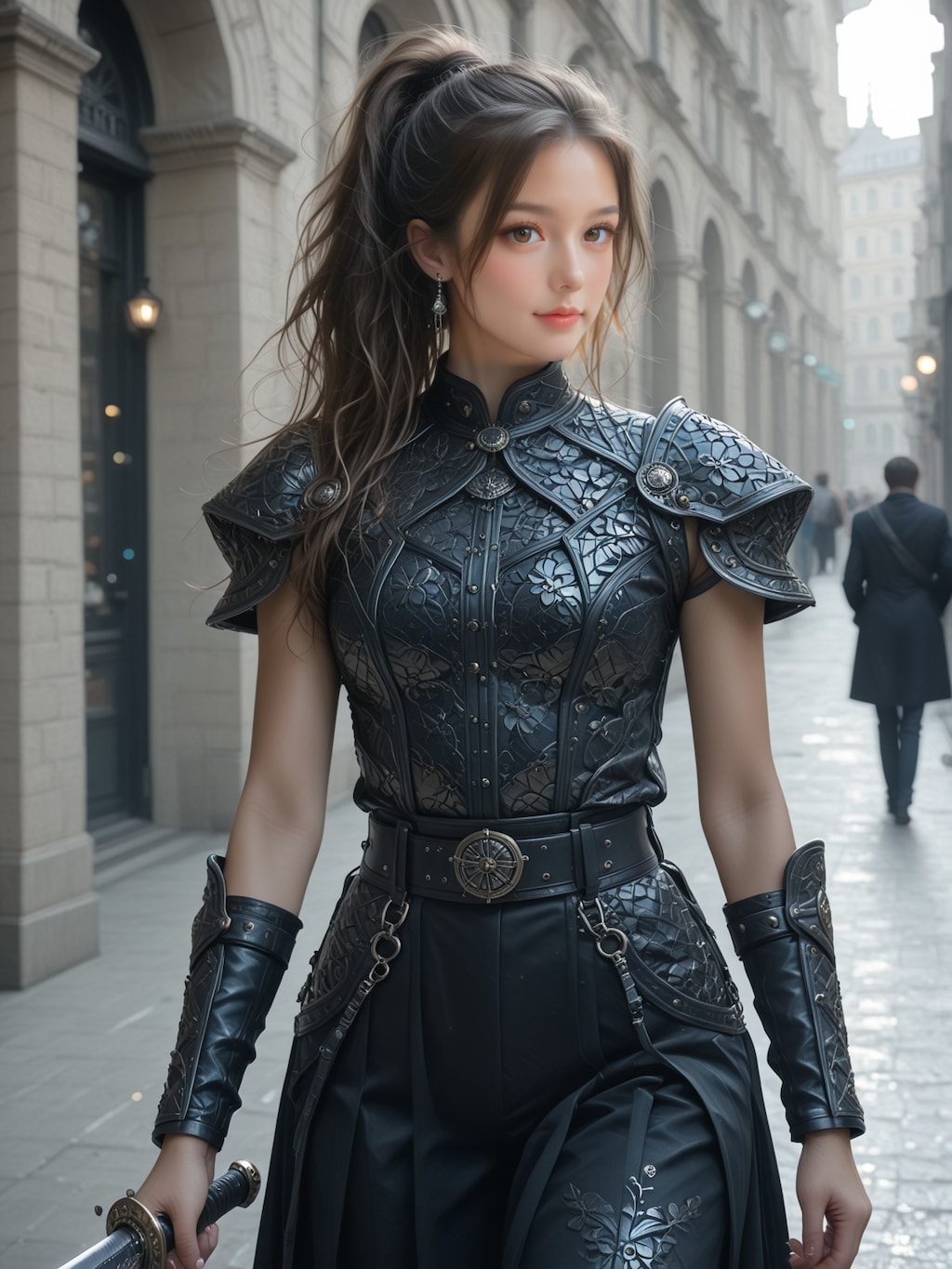 女性勇者、冒険への旅立ち