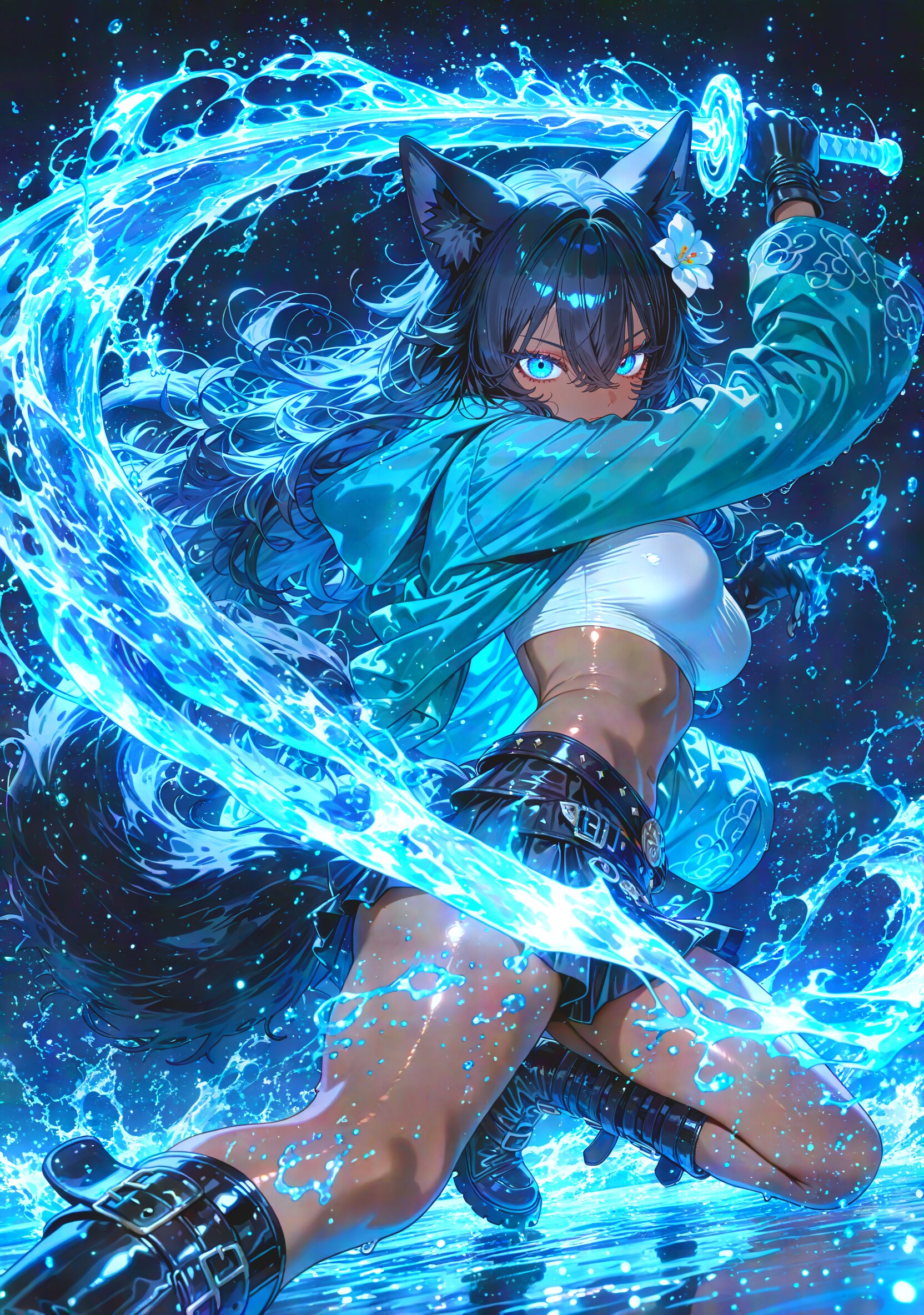流水刃 | の人気AIイラスト・グラビア