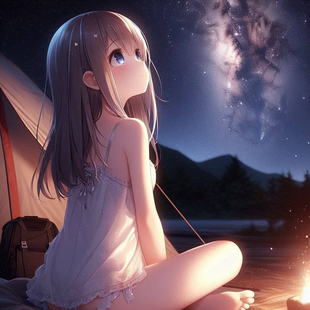 夏の夜空(DALL-E)(8)