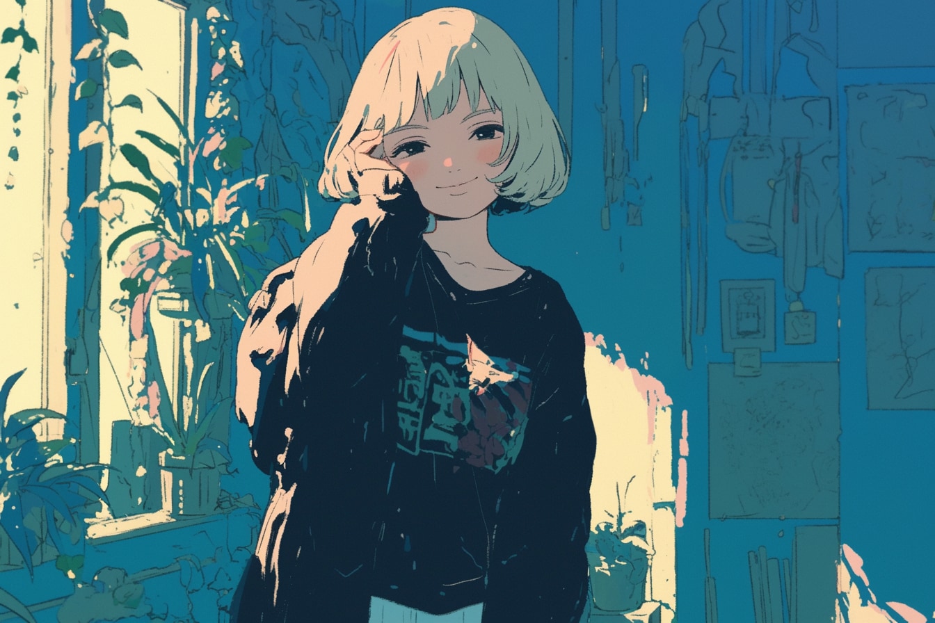 マッシュカットの子✨147 | の人気AIイラスト・グラビア