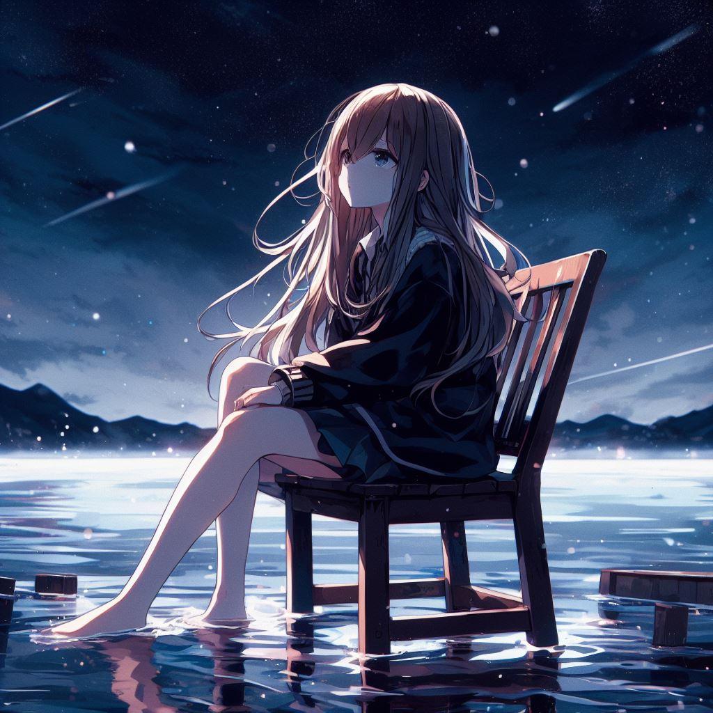 湖上の少女