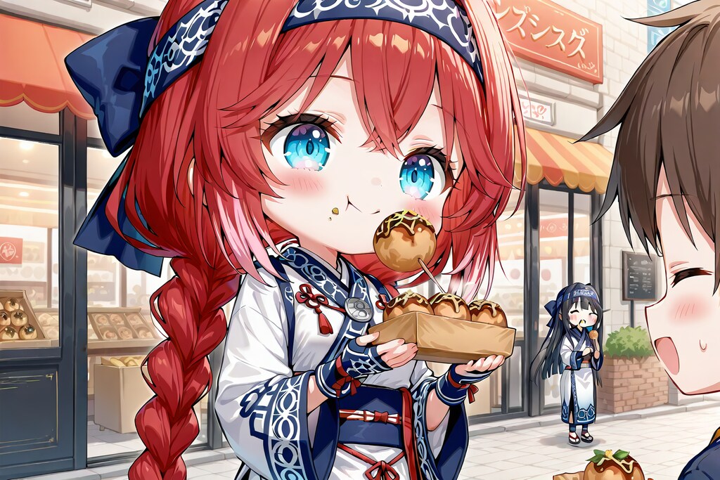 タコ焼きは熱いうちに