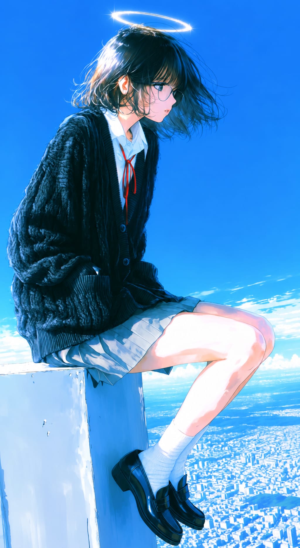 【かつての誰かだった私たちの間と 誰かになれたかもしれない幽霊の間に 電気のように青く宙吊りになった瞬間がある あなたの囁きがまだ私を見つける場所 あなたの不在がまだ私を定義する場所】