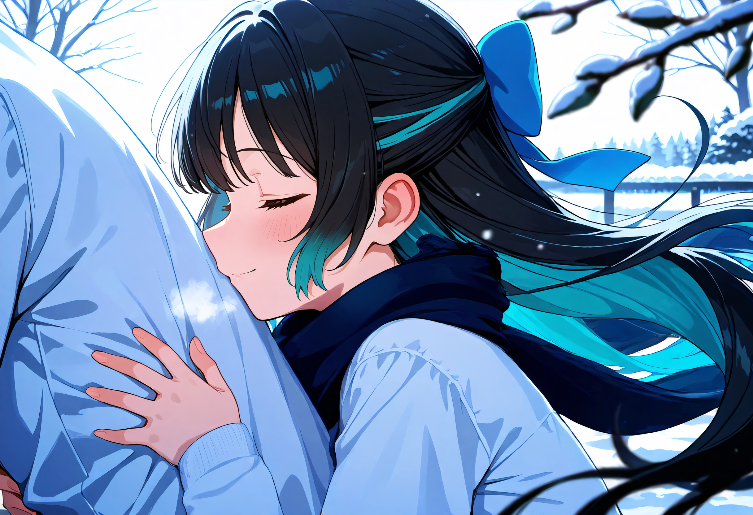 雪の日の体温 | の人気AIイラスト・グラビア