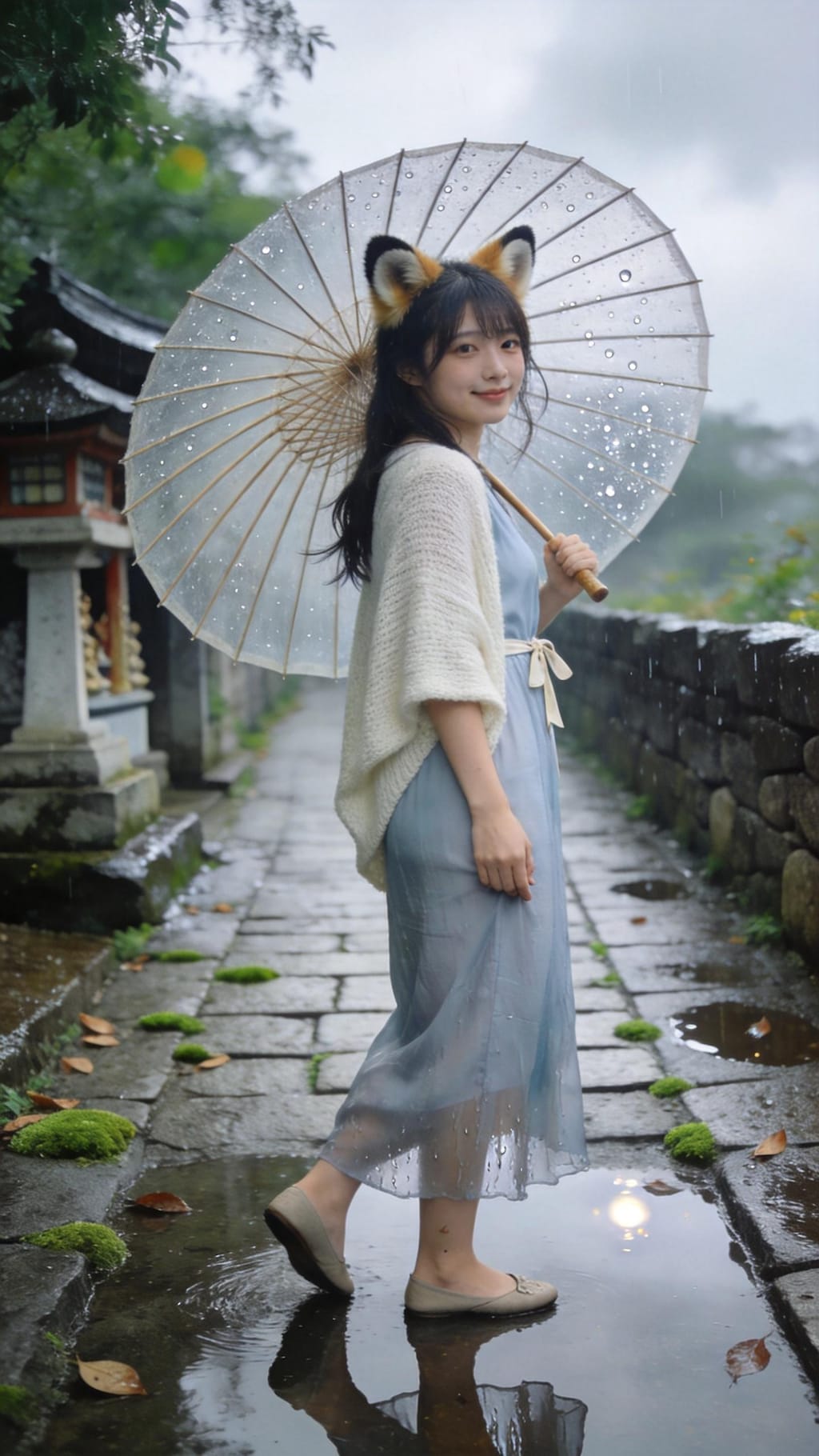 A Quiet Rainy Smile