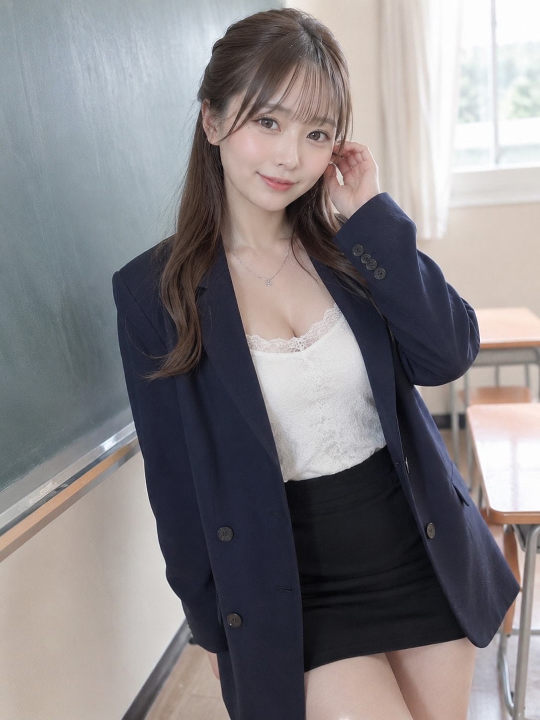 新人教師の...