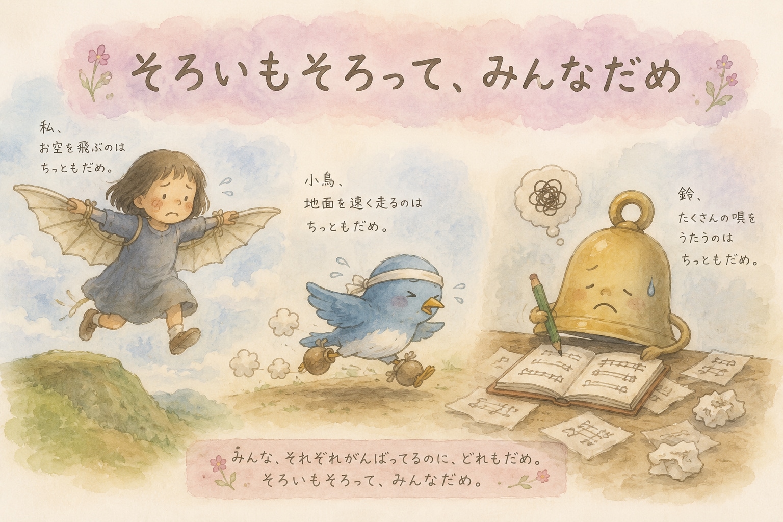 「そろいもそろって、みんなだめ」 | の人気AIイラスト・グラビア