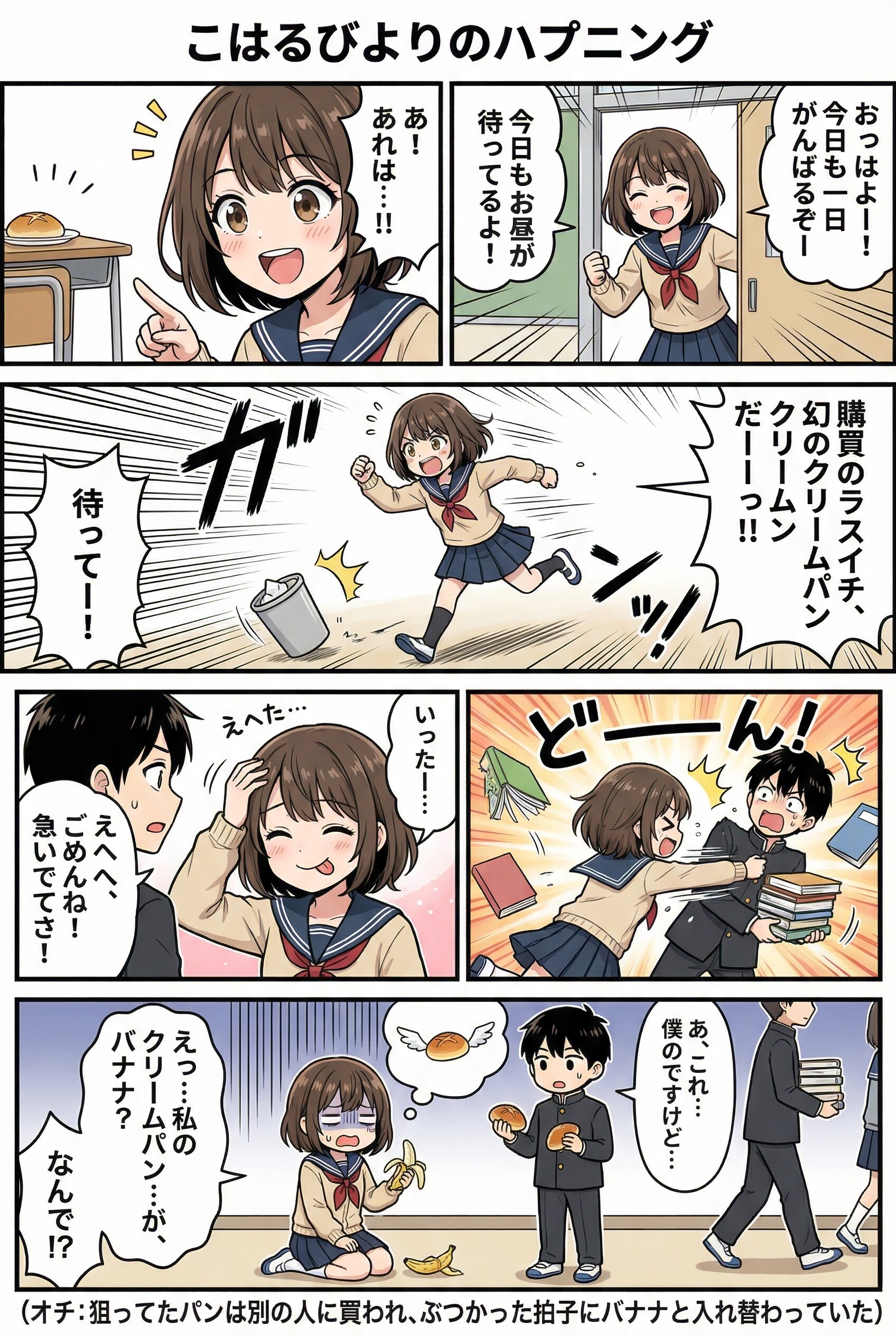 こはるびよりのハプニング③